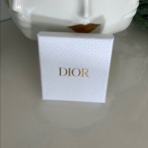 Dior White Box with Gold Logo